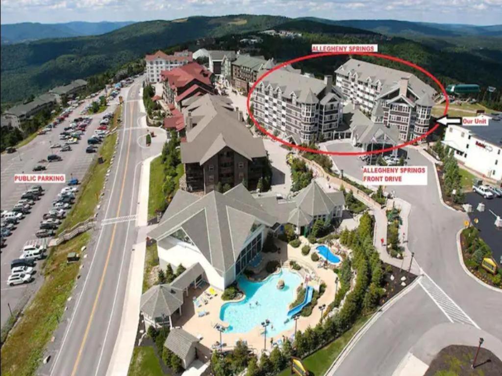 Allegheny Spring 239 King, Bed/Ski-In, Out/Pool & Hot Tub Сноушу Екстер'єр фото